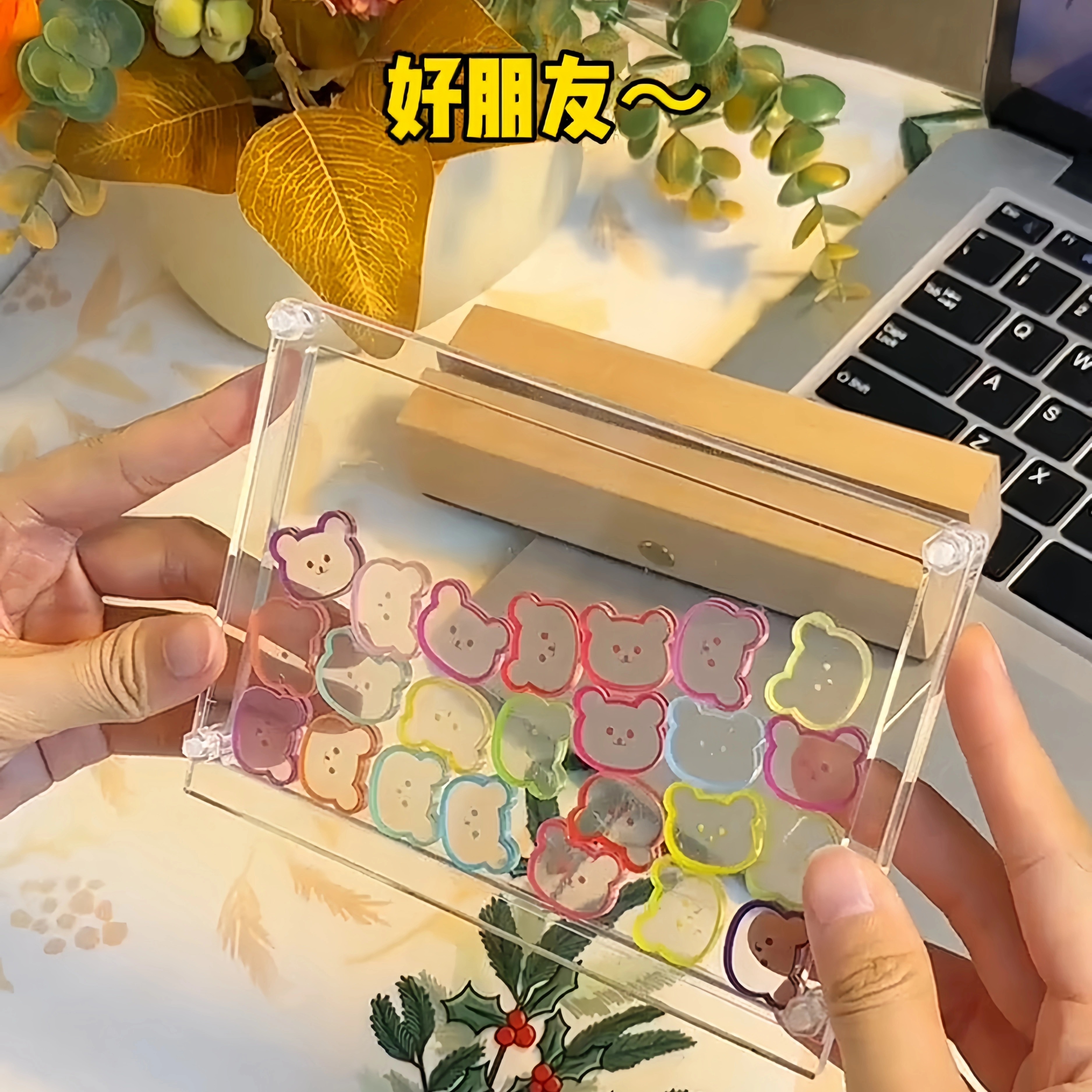 小熊夜灯儿童手工diy材料包