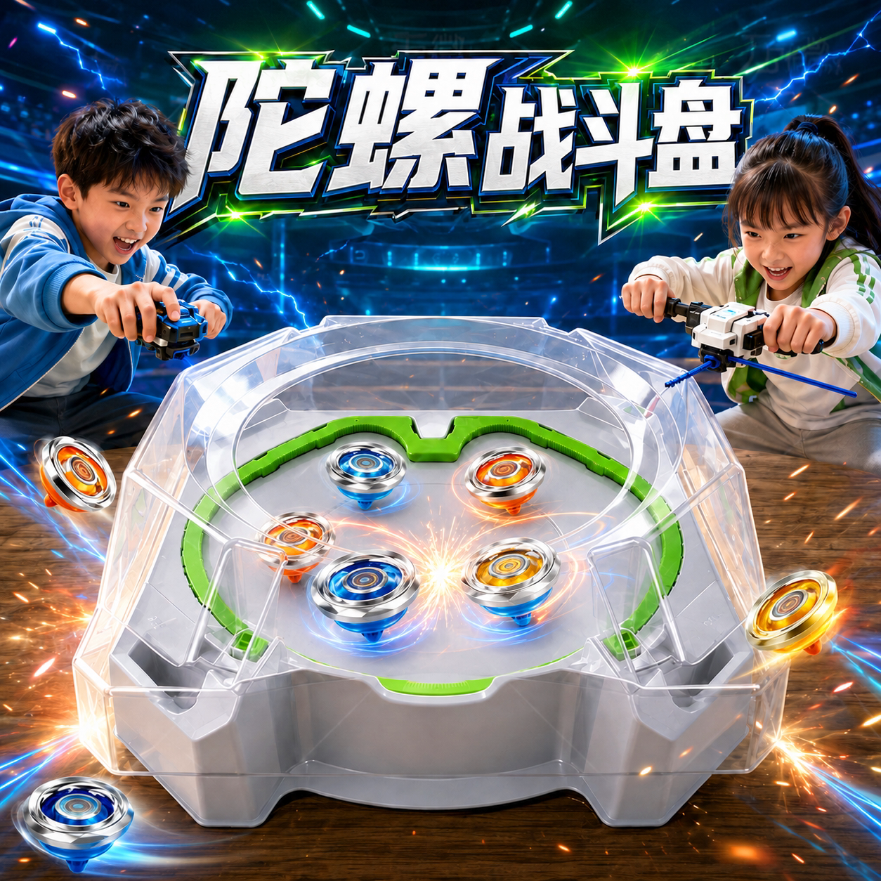 【透明防护加速齿轮】陀螺战斗盘图片