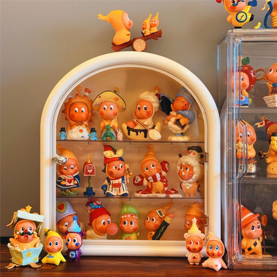 【磁吸开关防尘】星星人展示盒