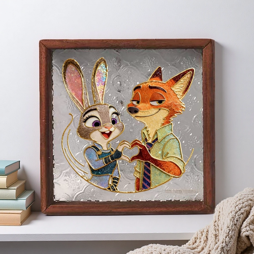 圣诞节尼克掐丝珐琅画diy材料包