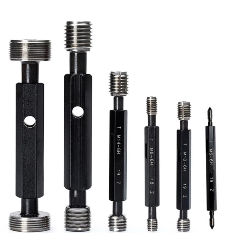 新款螺纹塞规通止规牙规内螺纹M2M2.2M2.5M2.6M3M4M5M6M7M8M9包邮