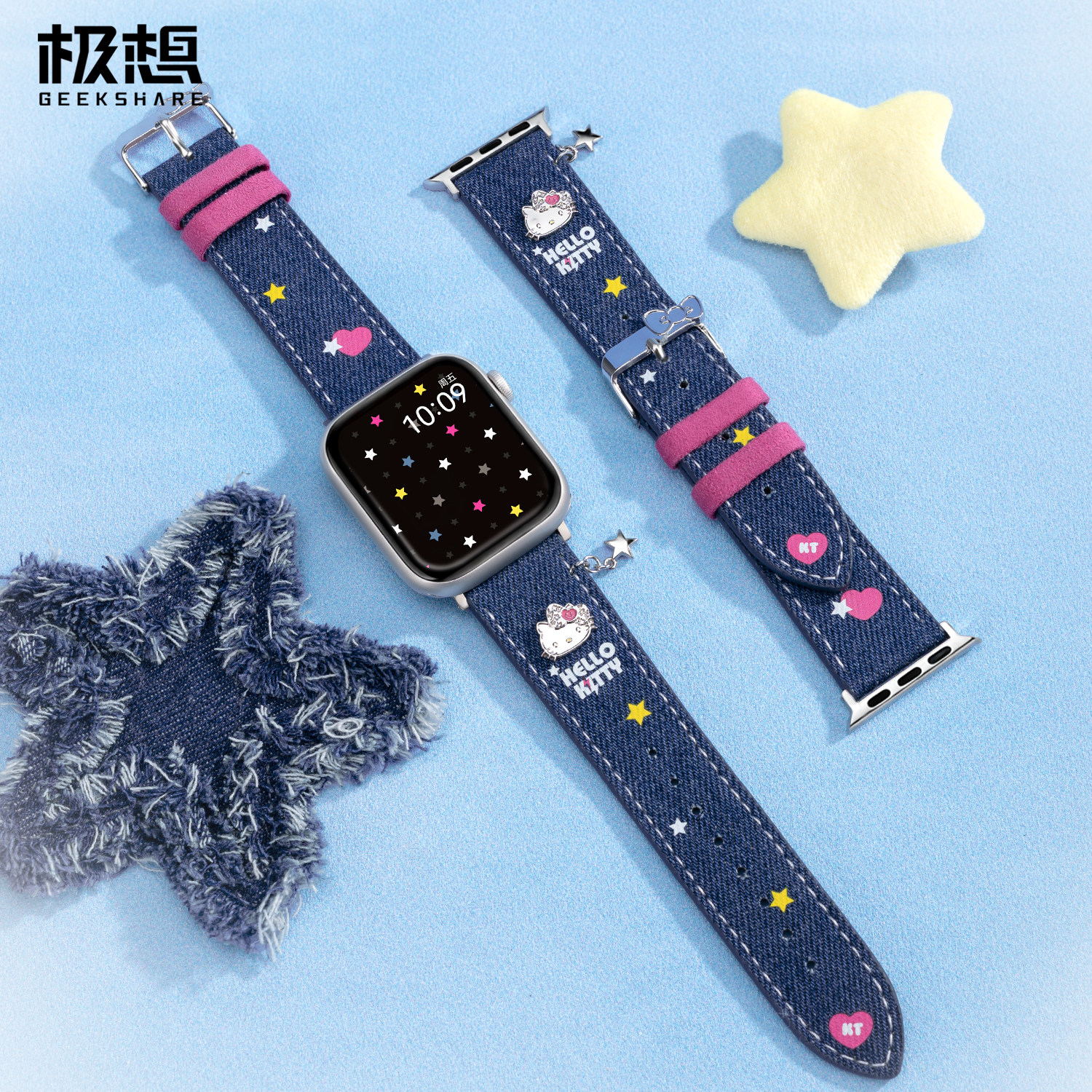 极想HelloKitty联名表带图片