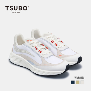 系带防泼水透气运动休闲鞋 尺不TSUBO鞋 时尚 FLOW系列