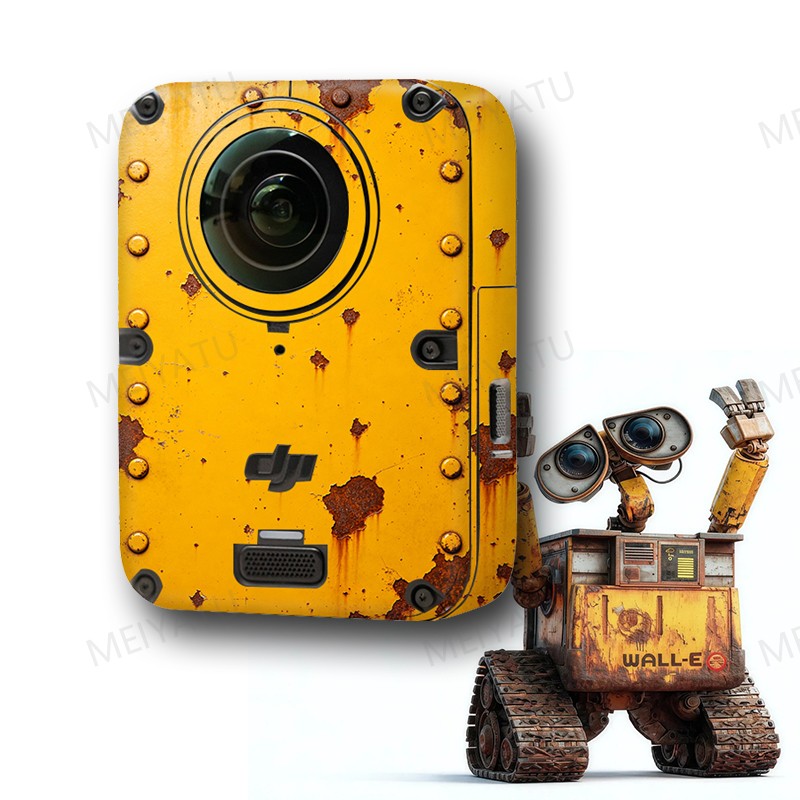 适用于OSMO 360运动相机贴纸保护 OSMO 360定制可爱卡通DIY微磨砂