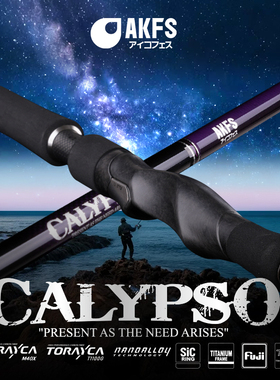 AKFS/爱克飞丝25新品CALYPSO小饵远投路亚变调直柄竿翘嘴鲈鱼野钓