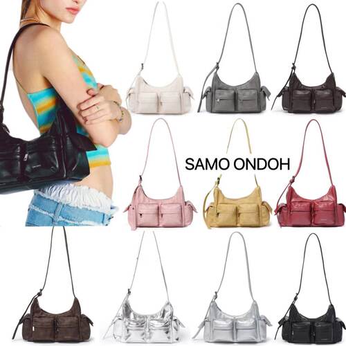 韩素希同款~SamoOndoh机车斜挎包