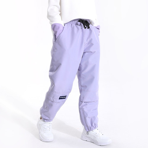 menggege儿童冲锋裤防风防水保暖