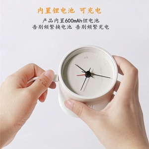 你是我的城池营垒马d思纯米佧同款闹钟可充电小夜灯多功能静音简
