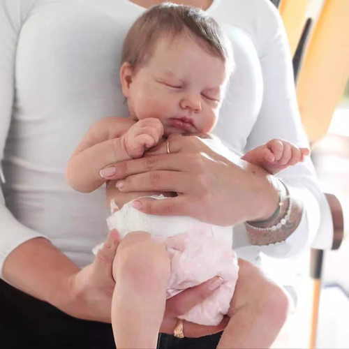48厘米仿真重生娃娃全胶 Reborn doll 重生娃娃Куклы
