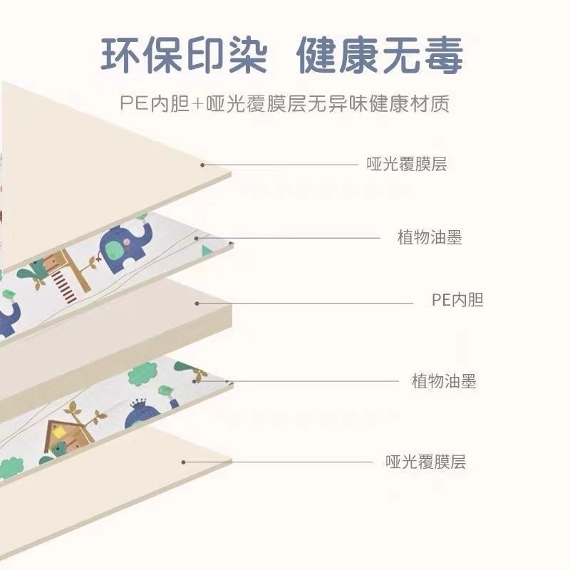 宝宝爬行垫加厚环保无味婴儿童家用客厅地垫整张可定做泡沫爬行垫