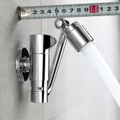 全铜拖把池水龙头加长机械臂万向可旋转伸缩折叠专用家用入墙式 小