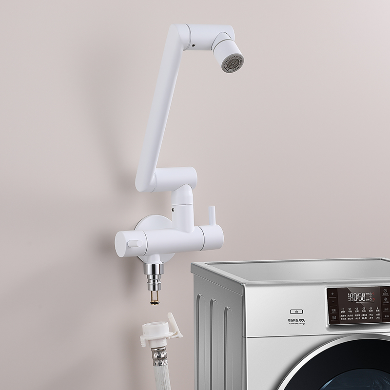 单冷洗衣机龙头一进二自动止水阀