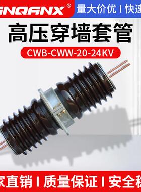 新款20KV户外高压穿墙套管CWB CWC CWW-24/1250A2000A2500A31包邮