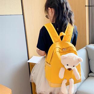 。儿童背包女孩外出旅游女童春游双肩包洋气小学生书包出游轻便可