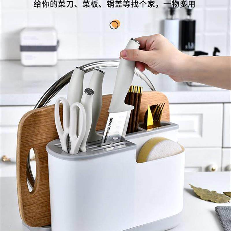 筷子篓家用筷子收纳盒厨房刀架一体沥水筷子置物架筷子筒筷厂家