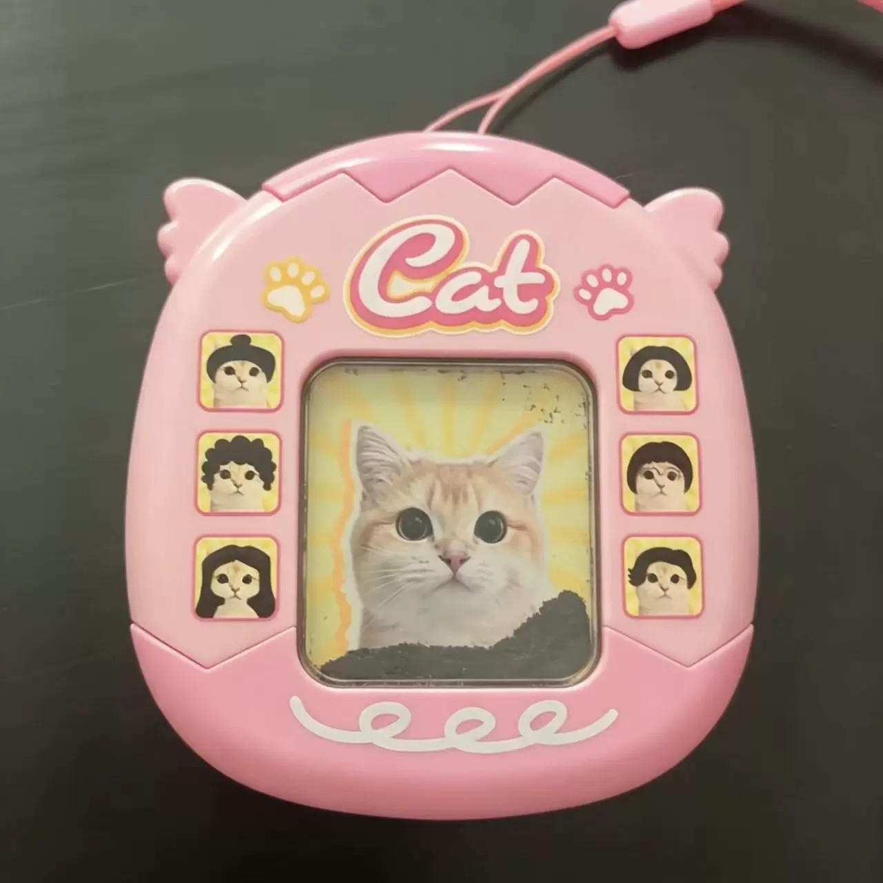 儿童磁吸画板小猫DIY发型