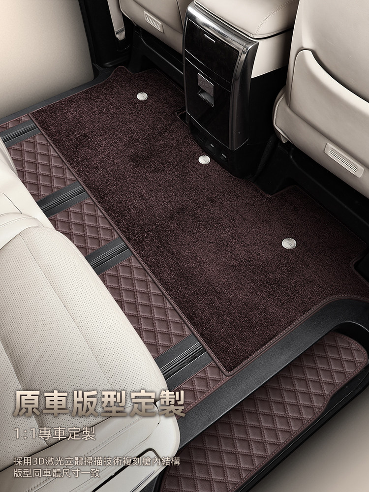 Kia Carnival üçün sağ sükanlı döşəmə xalçası