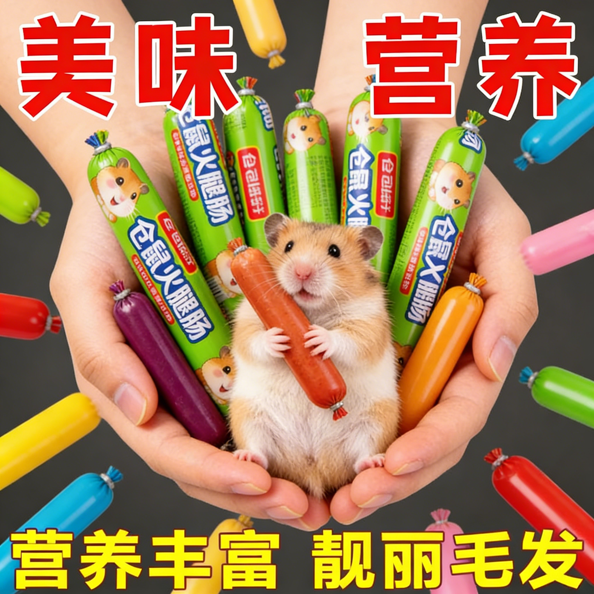 仓鼠粮宠物火腿肠仓鼠特价营养增肥食品仓鼠零食仓鼠火腿肠跑球,宠物/宠物食品及用品,鼠类零食,淘宝优惠券,粉丝福利购,淘宝优惠卷