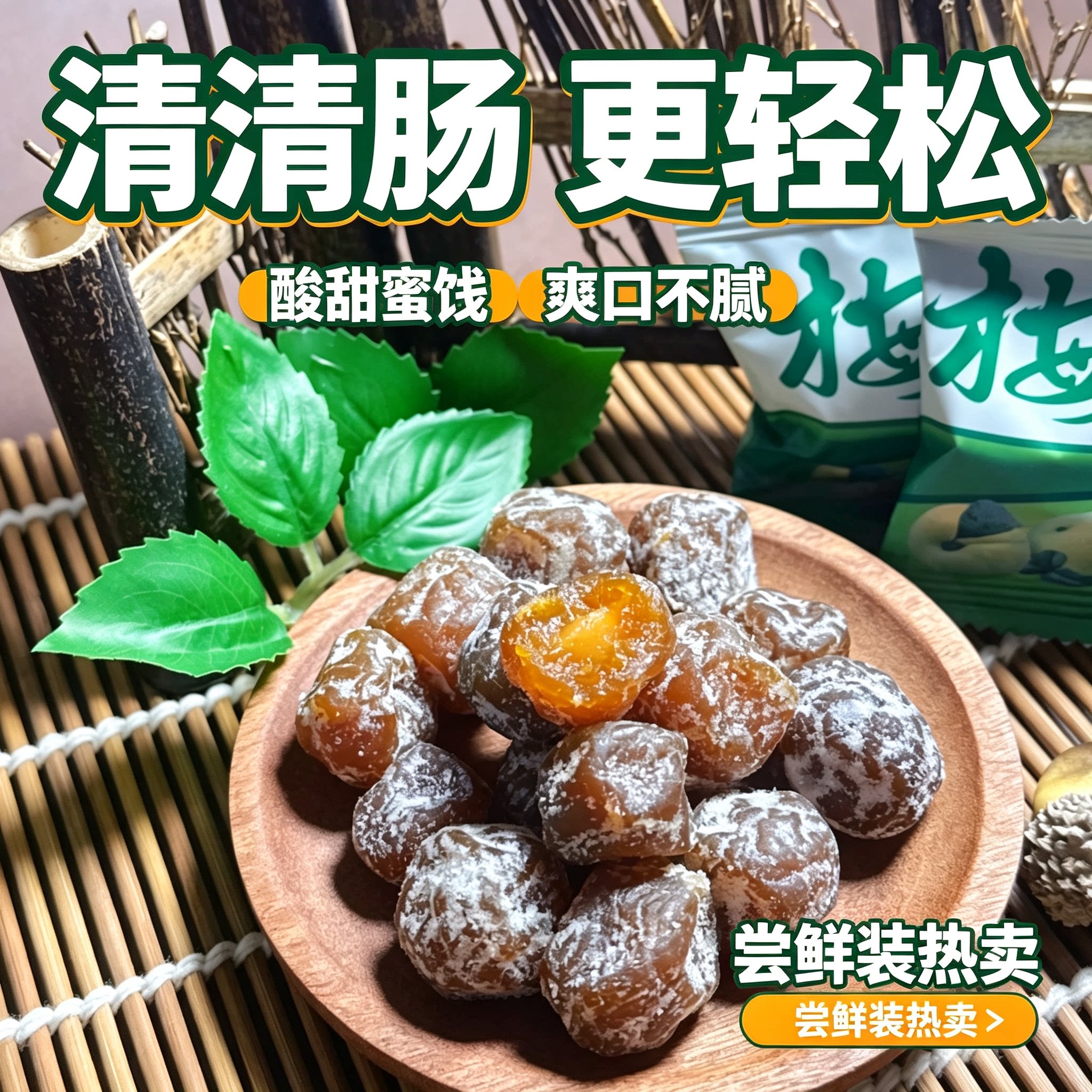 正品酵素青梅加强版孝素梅哮便携升级款大随便果低卡女神排宿果脯