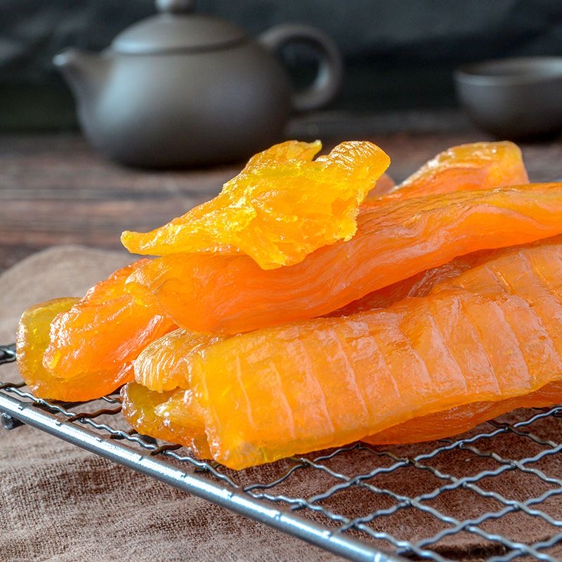 减肥解馋小零食0脂肪0卡0反式脂肪酸无糖无添加剂非油炸带皮红薯农家自制自晒番薯干粗粮网红女神健身轻食小吃独立地瓜休闲追剧