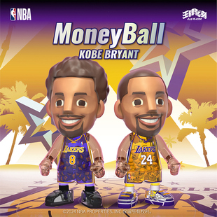 王牌化身NBA科比正版球星Kobe黑曼巴潮玩可动手办公仔高档收藏