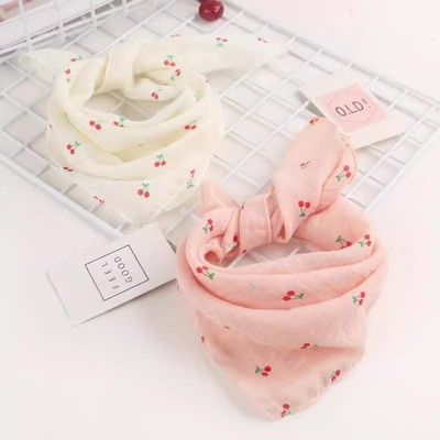 宝宝方巾季盖头方巾夏韩版春秋