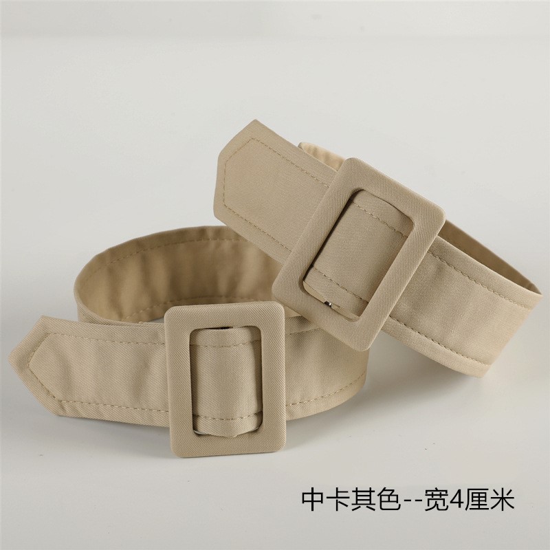 绑带风衣袖带宽袖口绑带宽风简约