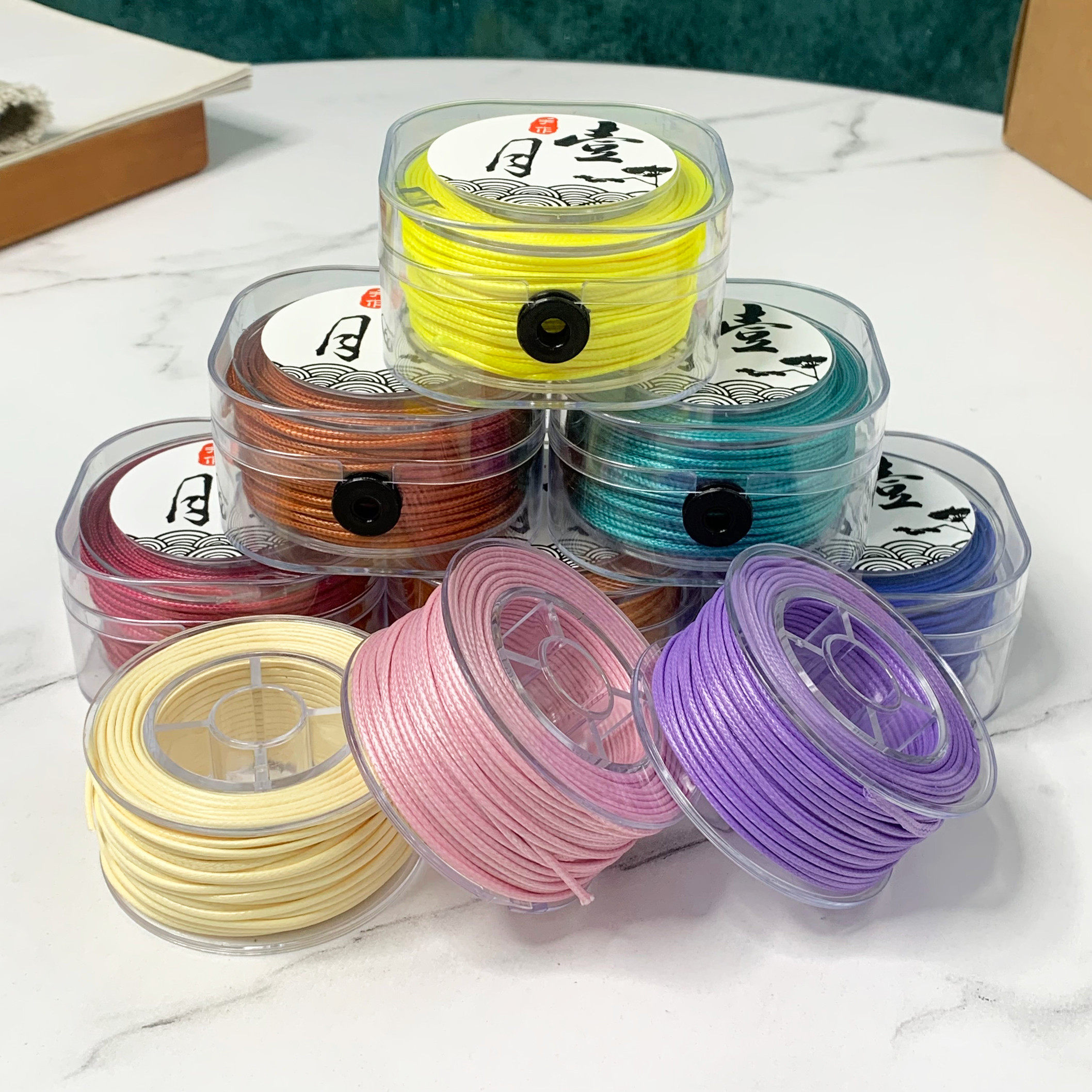 高端韩国蜡皮绳项链绳2mm蜡线