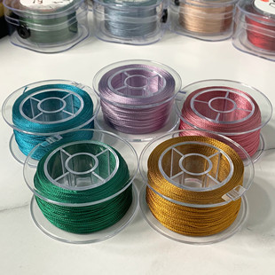 6股0.4mm手工diy编织绳 细线编戒指线流苏线红线绳手链编绳线股线