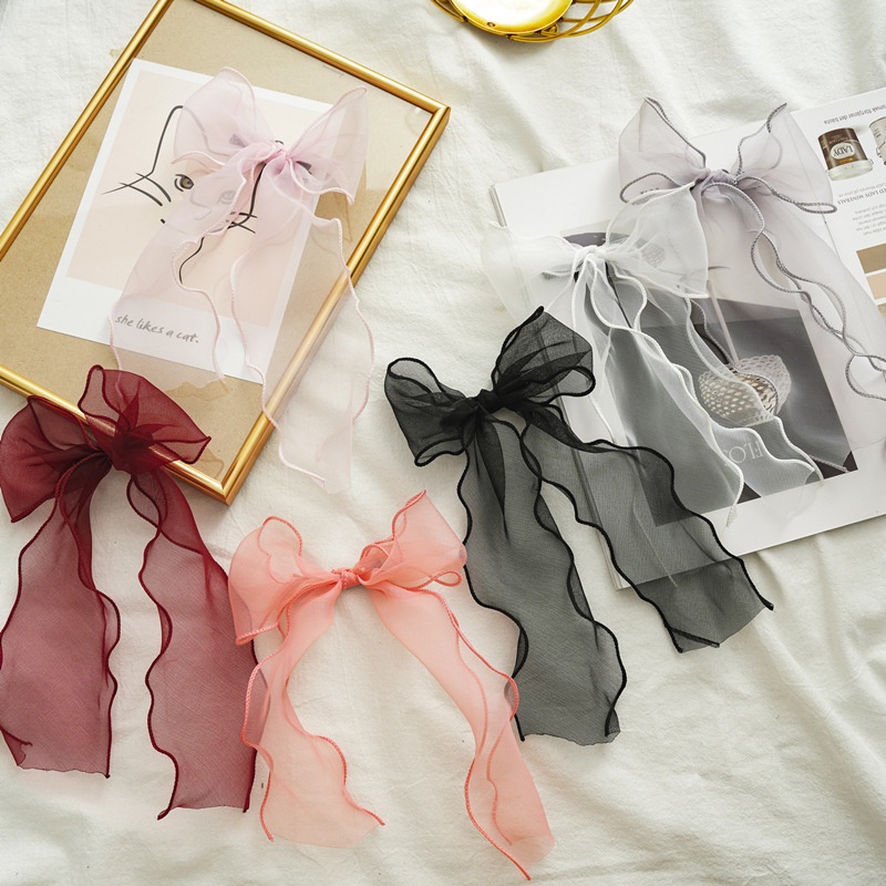 Soft ribbon hair winding rope is suitable for women hair ac