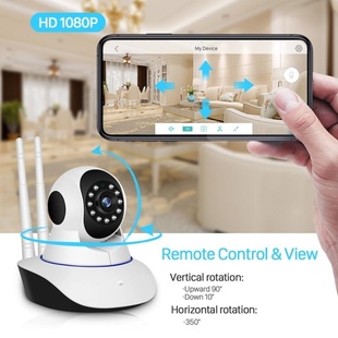 WiFi Security 1080P Antenna Home Dual 直销720P Camera Cam