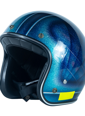 Active Region AR小盔体头盔彩绘技术 夏季复古头盔摩托车