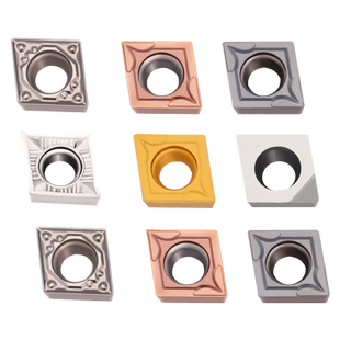 数控小刀片菱形CCMT09T304车床刀具陶瓷内孔合金刀片耐磨镗孔刀头