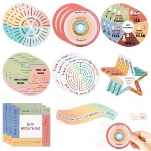 焦虑感官贴纸Calm strip texture sticker镇静条纹理贴纸平静贴纸