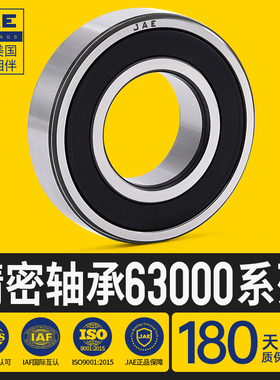 JAE轴承63000 63001 63002 63003 63004 63005 63006 63007-2RS