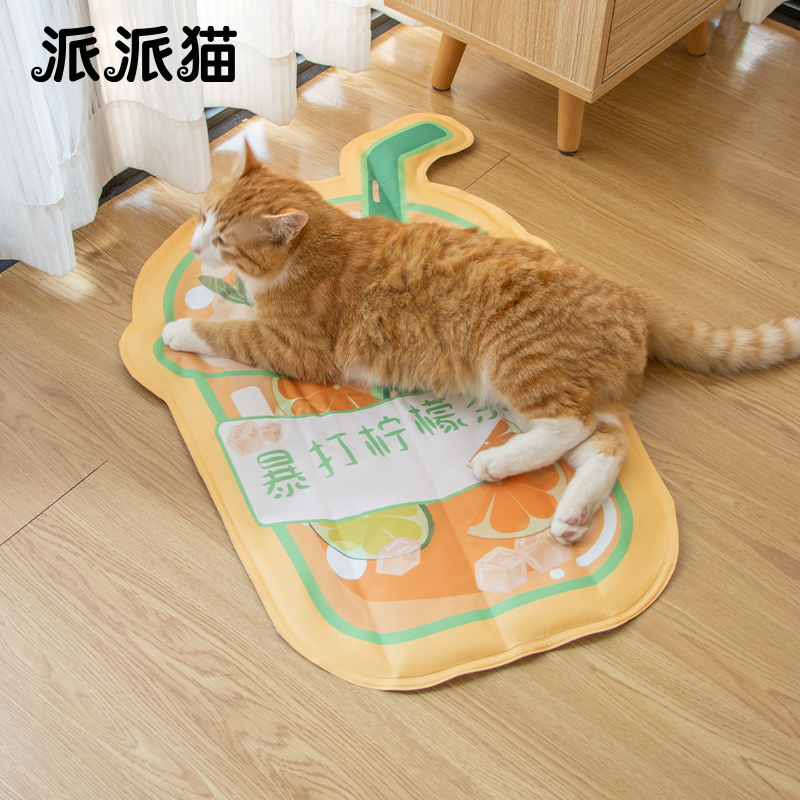 派派猫猫咪冰垫夏季降温凉垫狗狗睡垫防抓耐咬凉席夏天宠物冰窝床