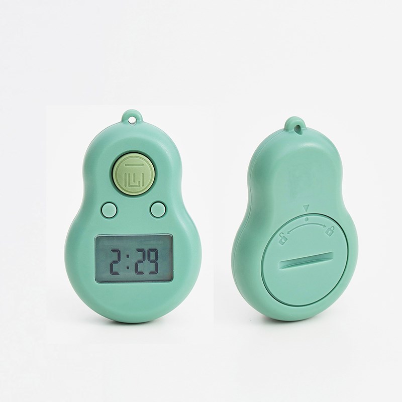 厂促一心小葫芦计数器迷你看时间电池款手动记数器人客流电子点数