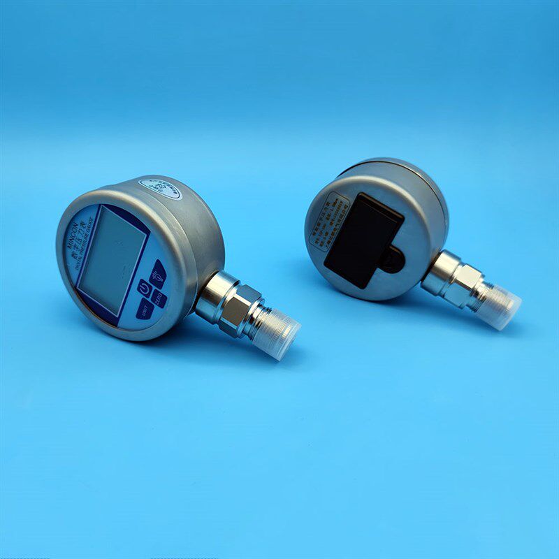 数字压力表Y80不锈钢外壳体液晶7#嵌入电池盒16mpa数显水油压力表