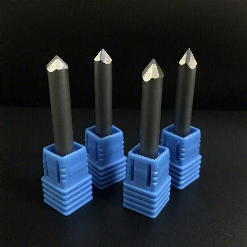 华鹏PCD雕刻刀墓碑功德碑花岗岩瓷砖钨钢倒角刻字刀