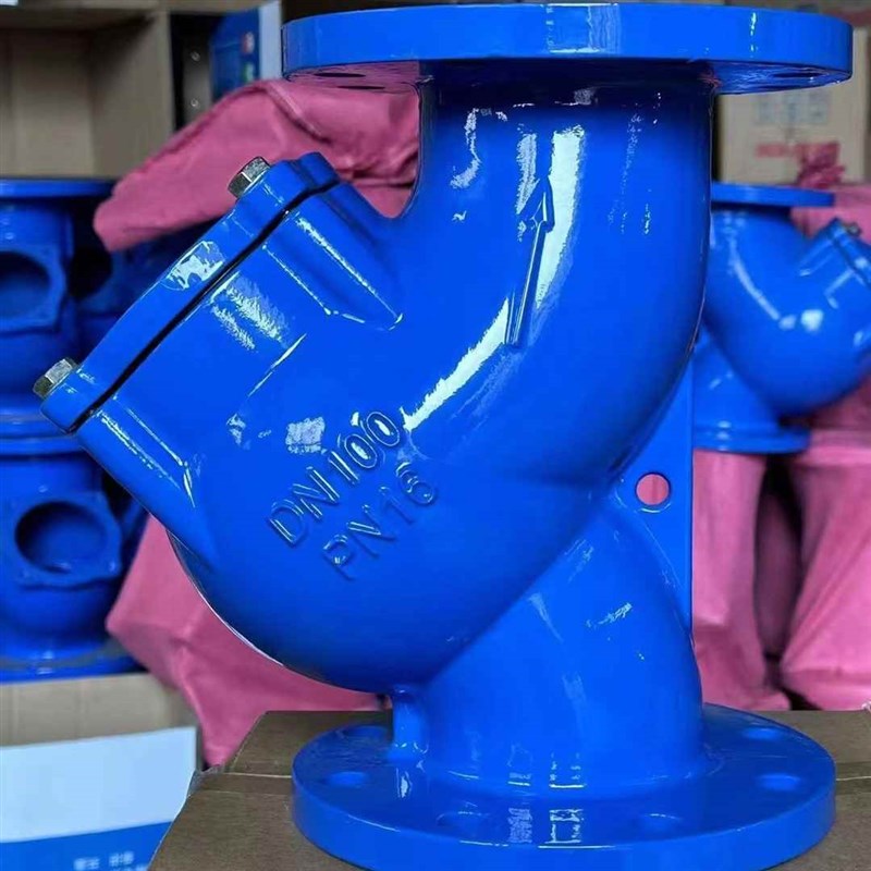 【折扣】Y型过滤器 GL41H-10Q 不锈钢滤网法兰过滤器球墨铸铁过滤