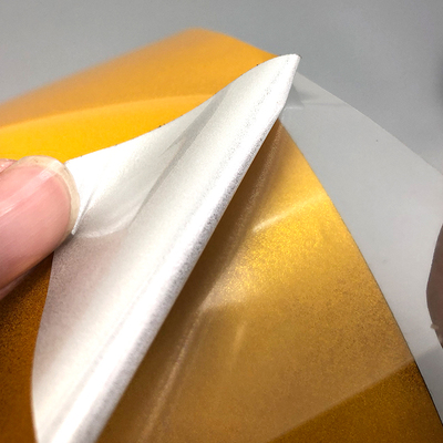 透明底刻字反光膜汽车反光贴片可喷反光膜即时贴车贴反光膜拉花材