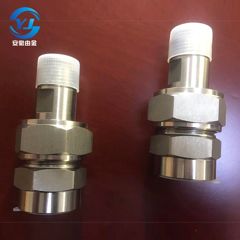 压力表变送器高压活接头 不锈钢活接头 耐高温耐高压硬密封活接头