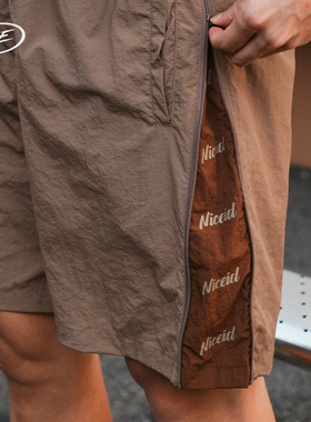 NICEID NICE美式篮球短裤实战训练运动裤夏季宽松版型透气四分裤