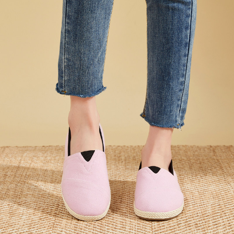 布语堂本草布鞋女2024夏季新款手工缝制老北京百搭浅口透气女单鞋,女鞋,传统布鞋,淘宝优惠券,粉丝福利购,淘宝优惠卷