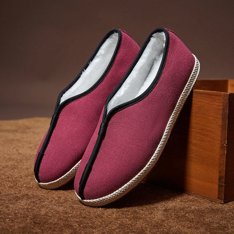 布语堂禅意款棉布鞋冬季保暖女鞋