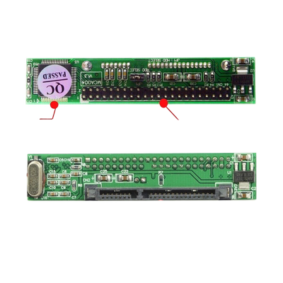 2.5寸串口转并口转接板转接器