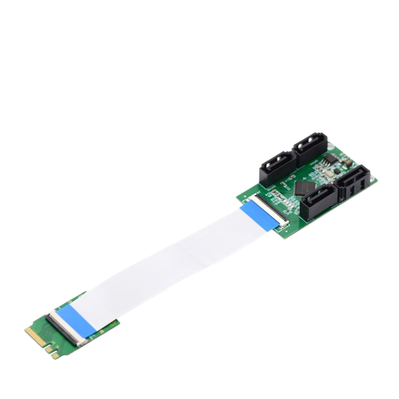 MiniPCIE转4个SATA3.0