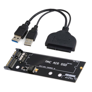 2011 2010款Macbook AIR SSD转SATA 22P转接卡MAC转接硬盘扩展卡