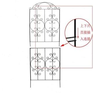 铁艺爬藤架攀爬花支架爬藤支架花盆支架 铁线莲爬藤架花支撑篱笆