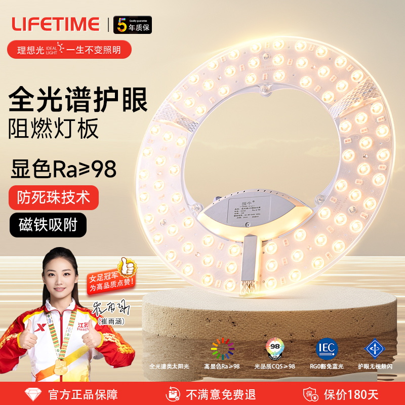 全新升级三排灯珠高显色防蓝光